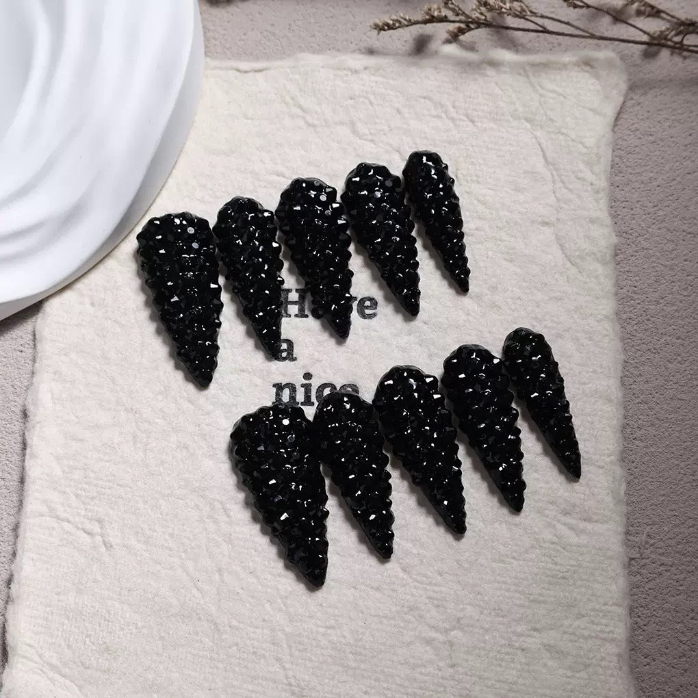 3D Sculpted Stiletto Nail Enhancements Stornfield
