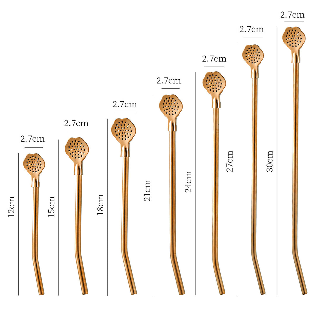 Stylish teaspoons with practical drainage holes Stornfield