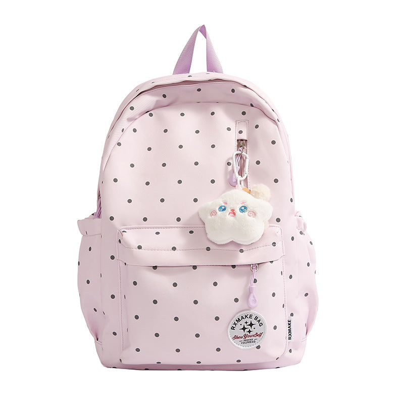 Polka Dot Student Backpack Stornfield