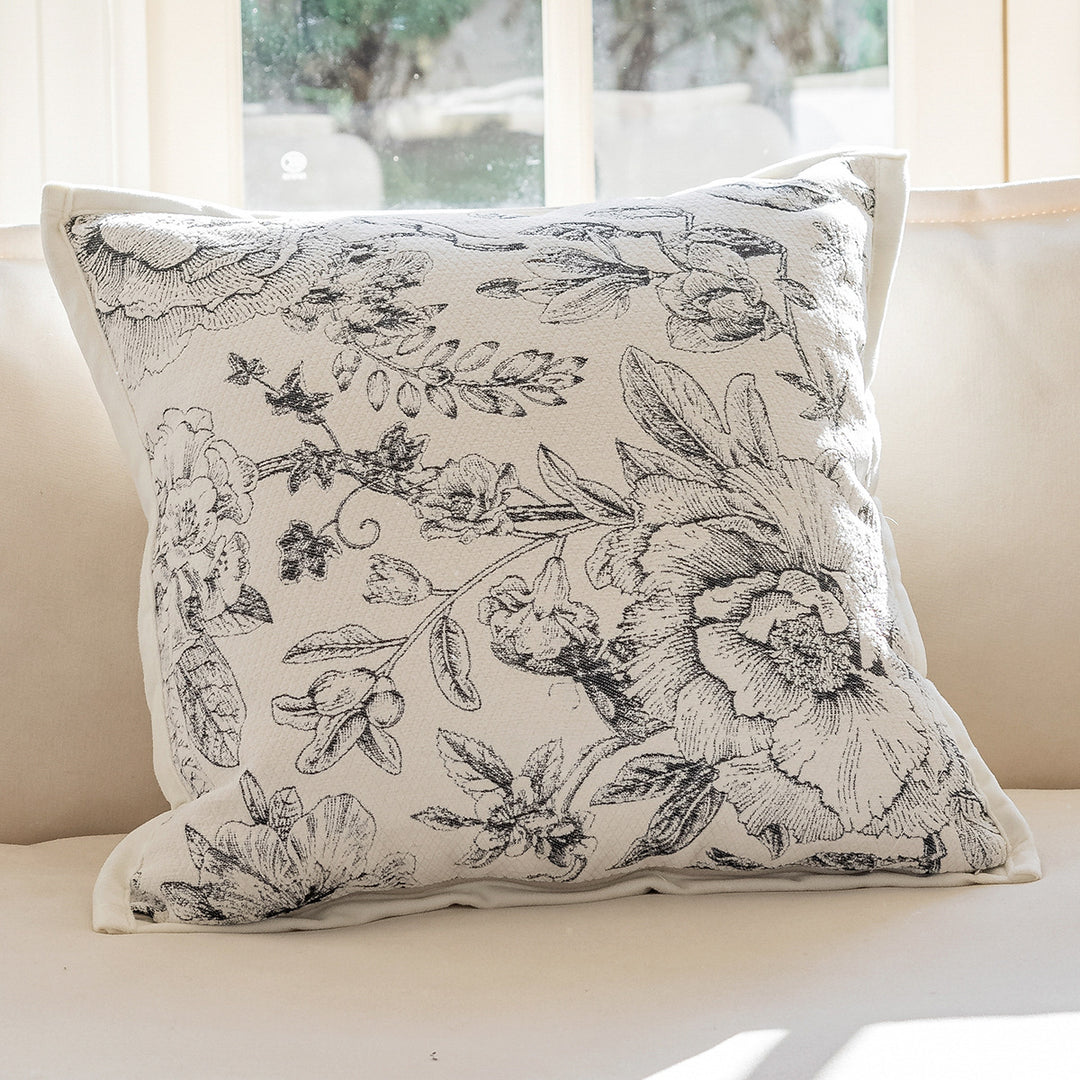 Decorative motif cushion