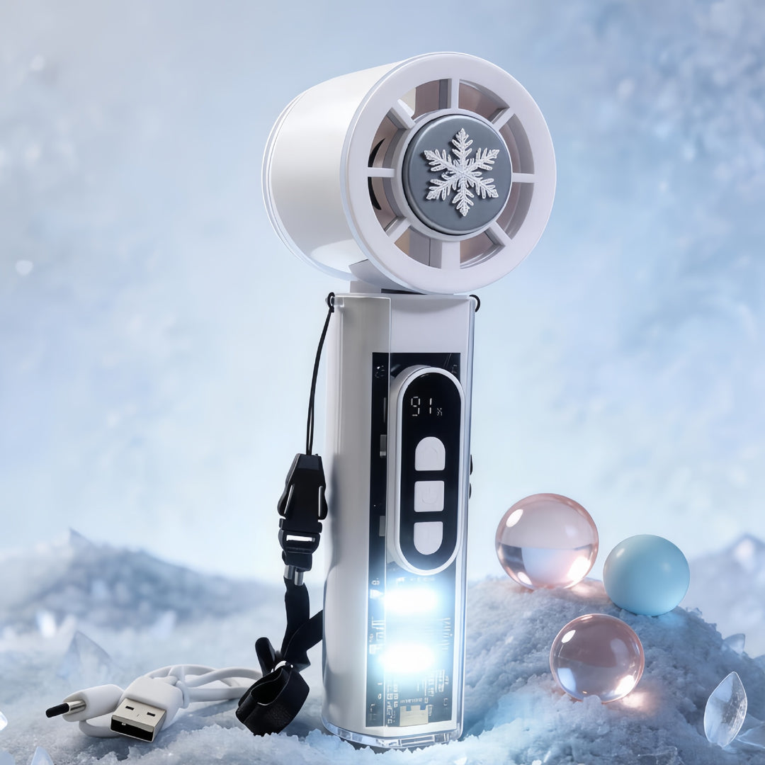 Women Portable Fan with Flexible Adjustable Speed Levels Stornfield