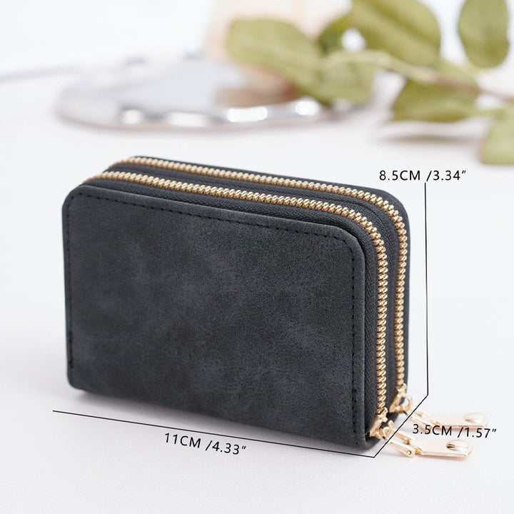 Double Folded Wallet Made of High-Quality Genuine Leather Stornfield