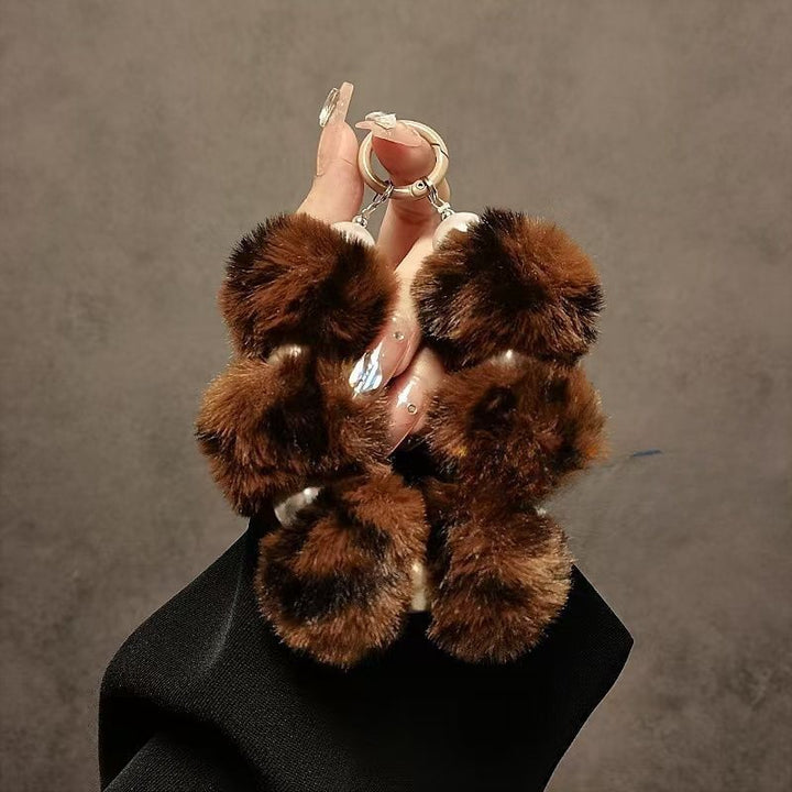 Decorative Fur Pom Pom Keychain Stornfield
