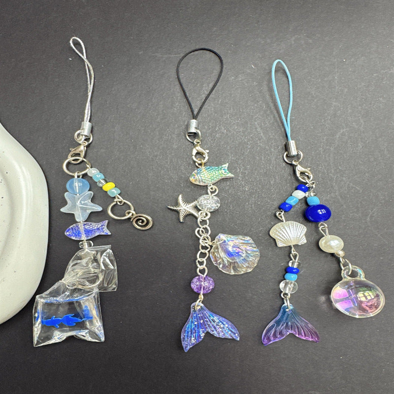 Decorative Sea-Themed Charm Keychain Stornfield
