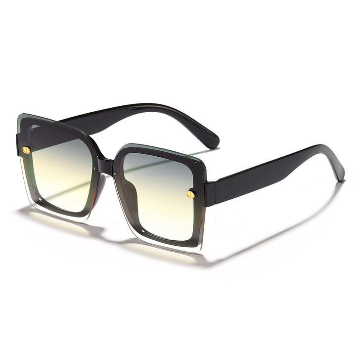 Women's fashionable sunglasses with square design and high-quality frame Stornfield