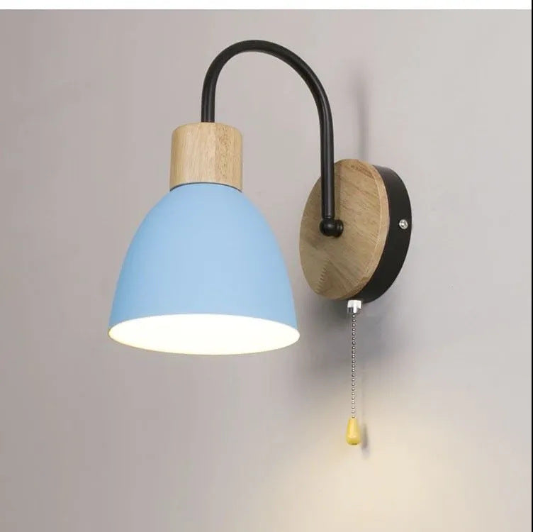 Modern Wooden Wall Sconce