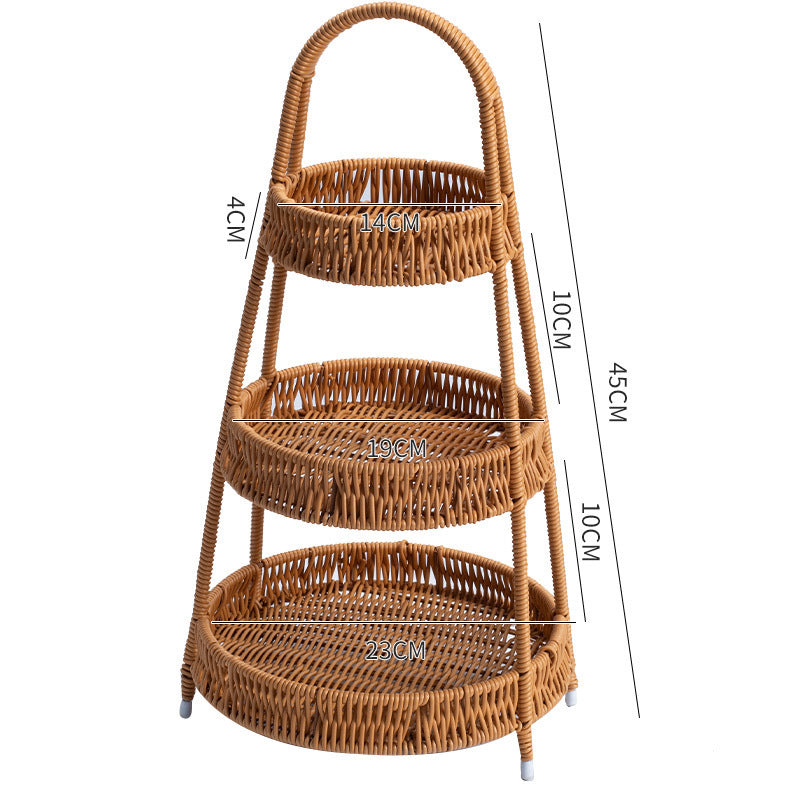 Handcrafted Wicker Storage Basket Stornfield