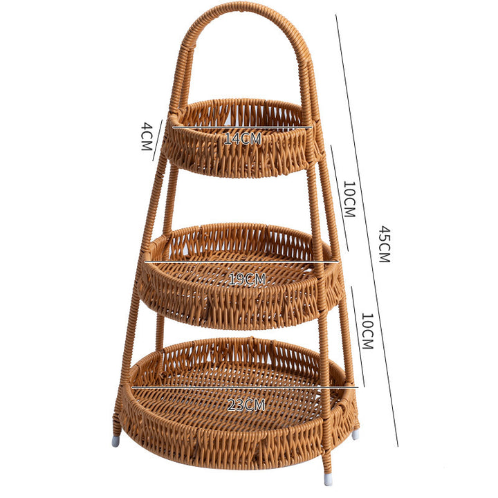 Handcrafted Wicker Storage Basket Stornfield