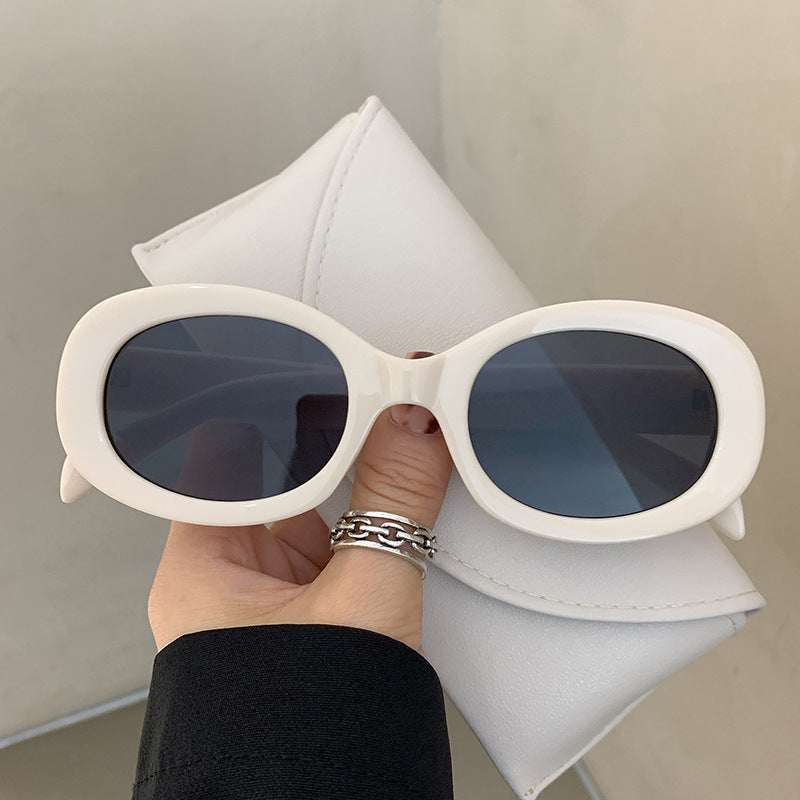 Ladies fashionable sunglasses in stylish oval design Stornfield