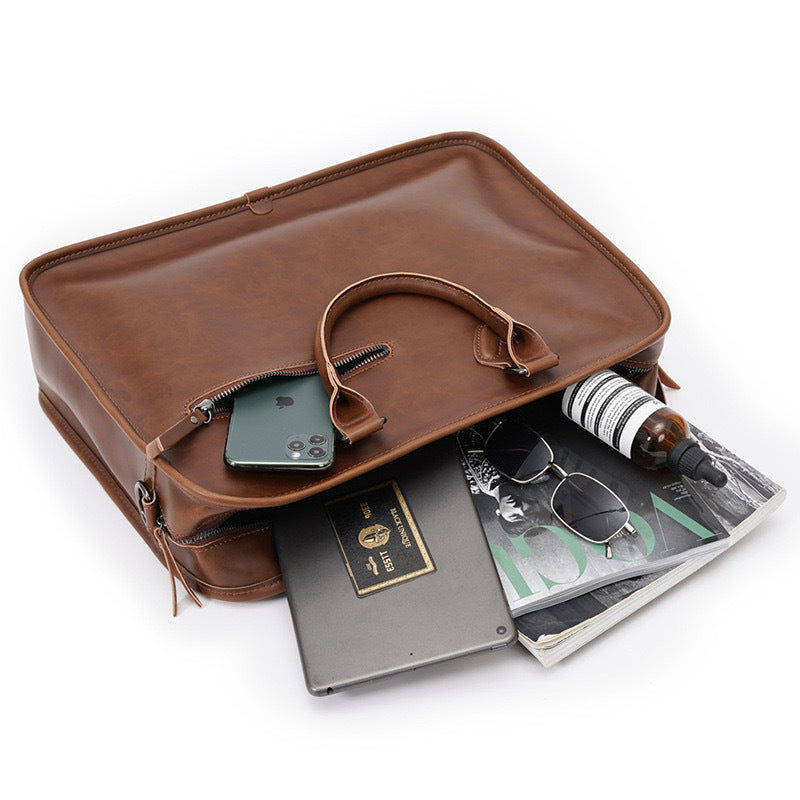 High-Quality Briefcase Made of Durable Artificial Leather Stornfield
