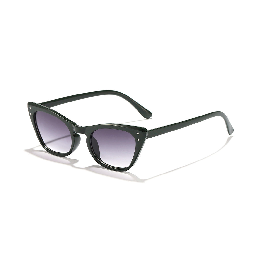 Ladies Cat-Eye Sunglasses with Mirrored Lenses and Stylish Frame Stornfield