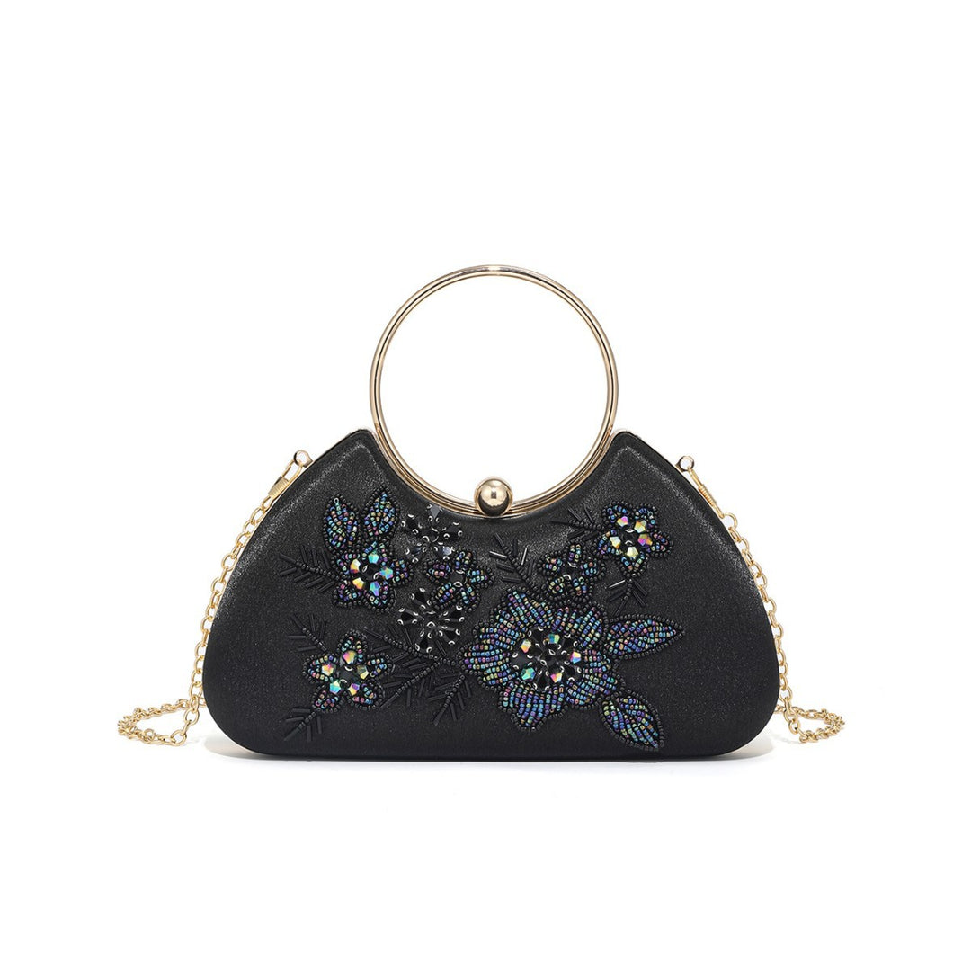 Embroidered Evening Clutch