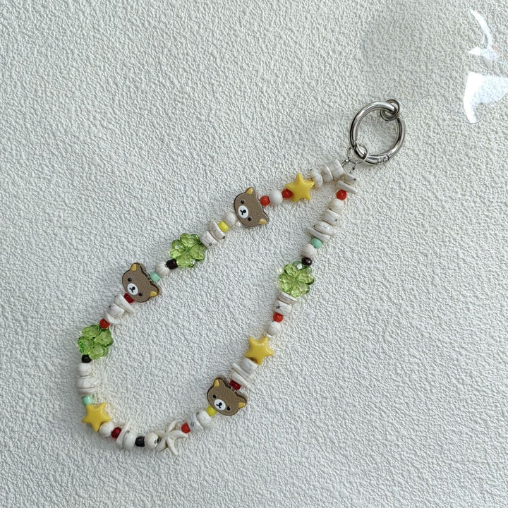Fun-Themed Beaded Keychain Holder Stornfield