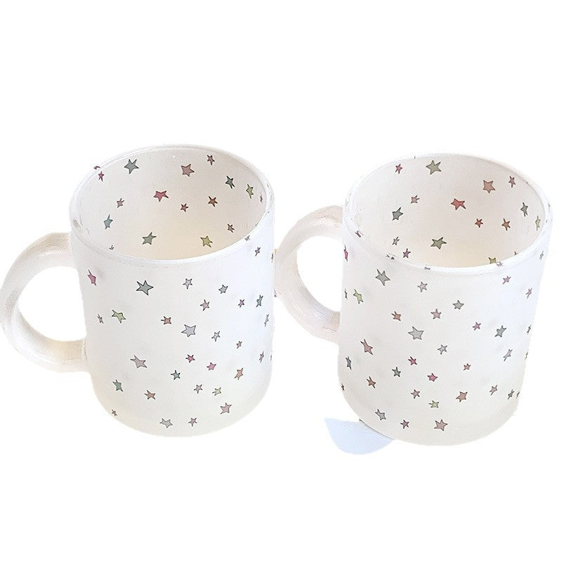 High-quality ceramic mug with sparkling star design Stornfield