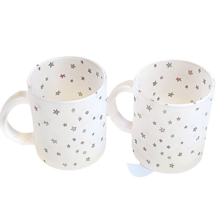 High-quality ceramic mug with sparkling star design Stornfield