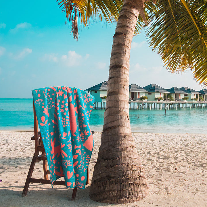 Beach towel with enchanting mermaid design Stornfield