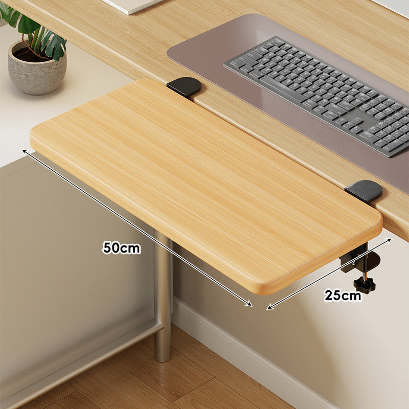 Extra-Wide Low-Profile Under-Desk Slide-Out Keyboard and Mouse Platform