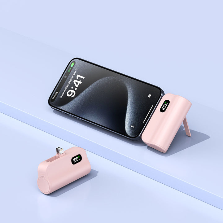 Compact Dual Charge Power Bank with Digital Display Stornfield