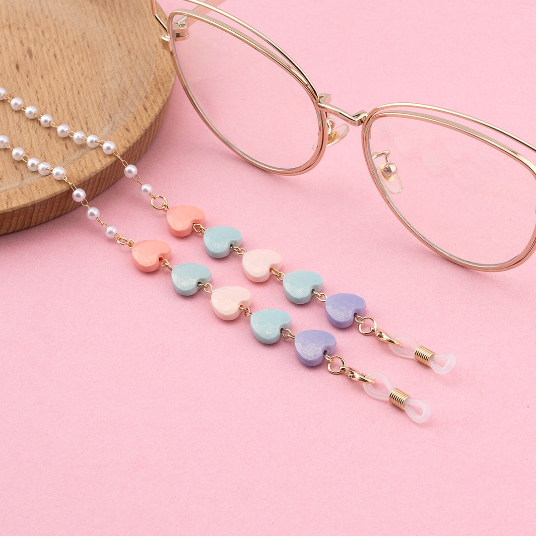 Heart Beaded Eyewear Chain Stornfield