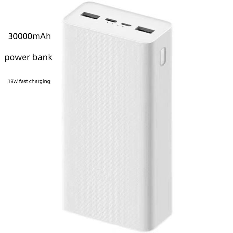 High-capacity USB-C portable power bank with dual USB-A fast-charge ports and LED indicators Stornfield