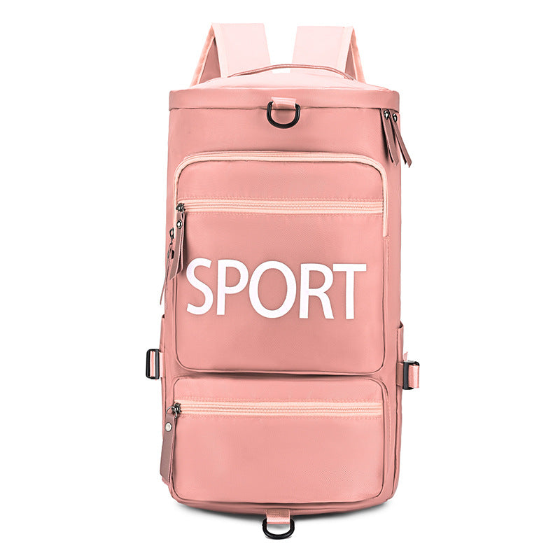 Sporty backpack with multiple compartments and reflective elements Stornfield