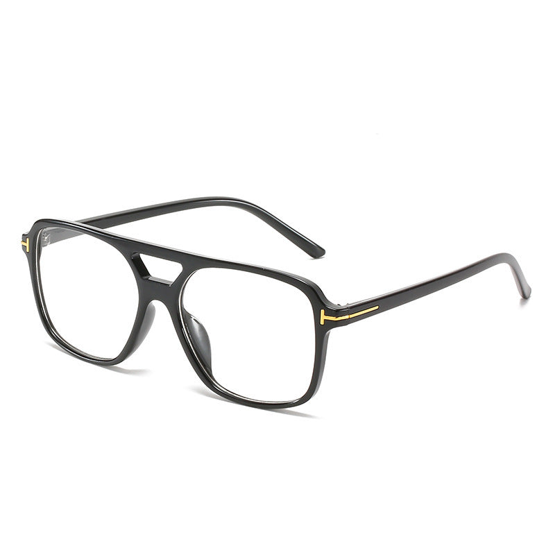 Square Frame Sunglasses with Unique Lens Cut Stornfield