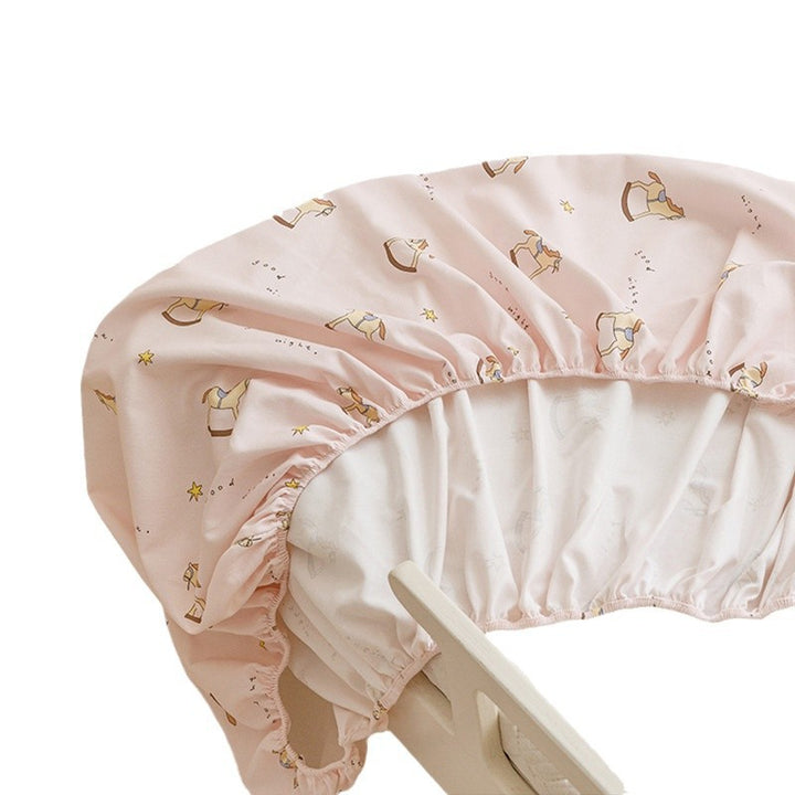 Toddler Fitted Bed Sheet and Pillowcase Set