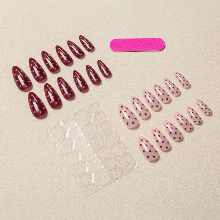 Elegant Stiletto Press-On Nail Art