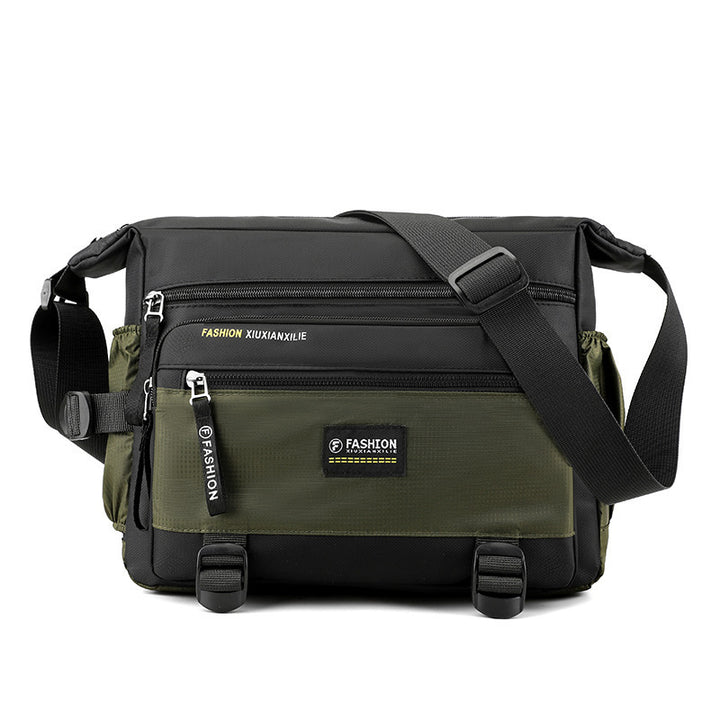 Multi-Pocket Messenger Bag