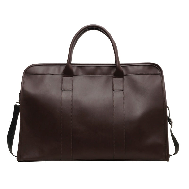 Sleek Elegant Leather Travel Bag Stornfield