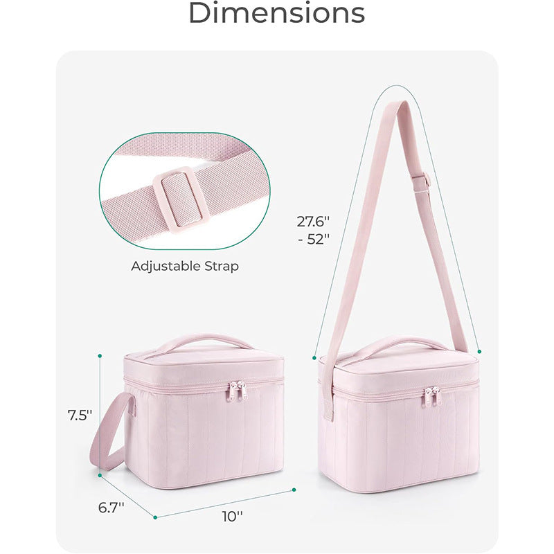 Insulated lunch and cooler bag with durable carrying handle Stornfield