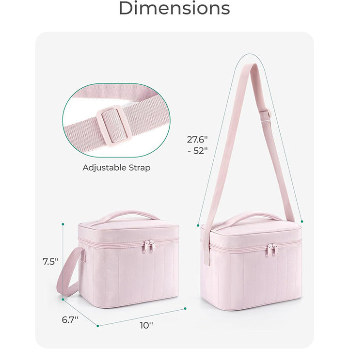 Insulated lunch and cooler bag with durable carrying handle Stornfield