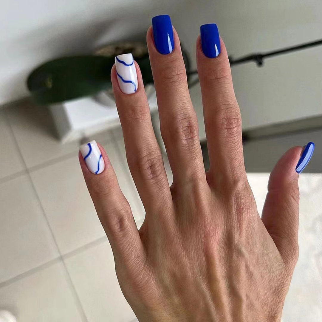 Creative Marble Nail Art Set