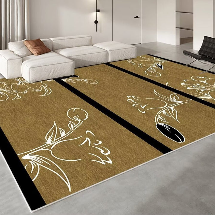 Floral Pattern Indoor Area Rug