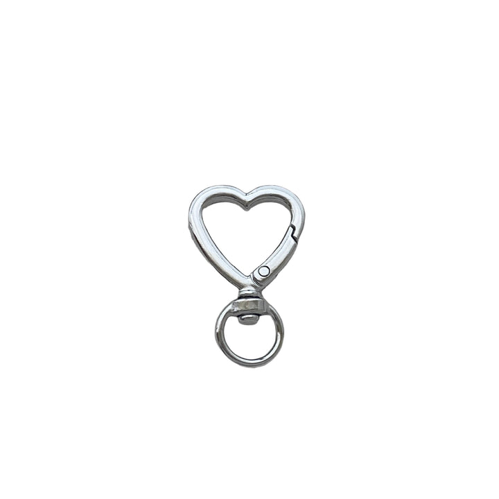 Heart-Shaped Clip Hook Keychain Stornfield