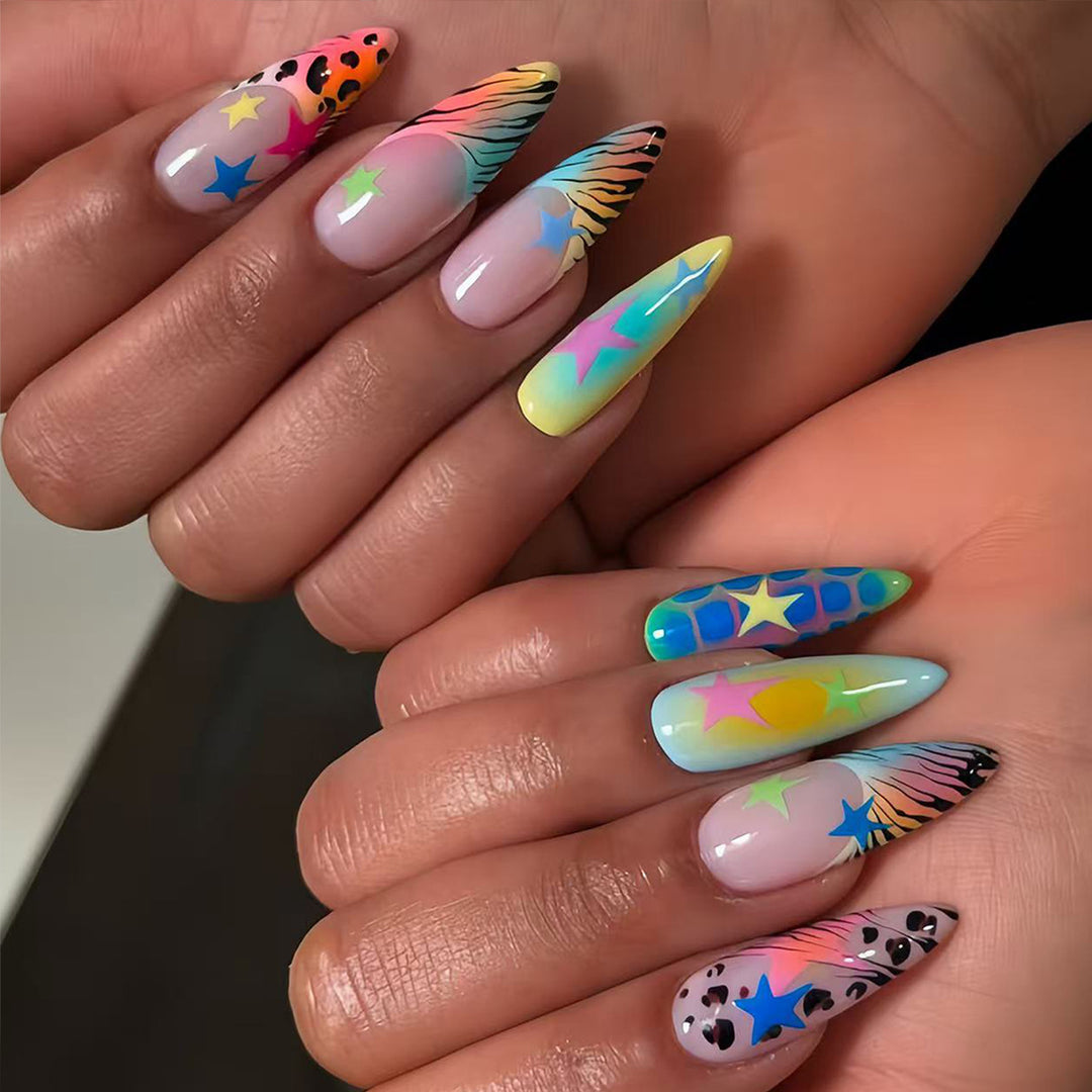 Artificial Nails In Lively Designs Stornfield