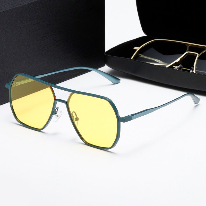 Women's innovative fashionable sunglasses with rectangular frame Stornfield