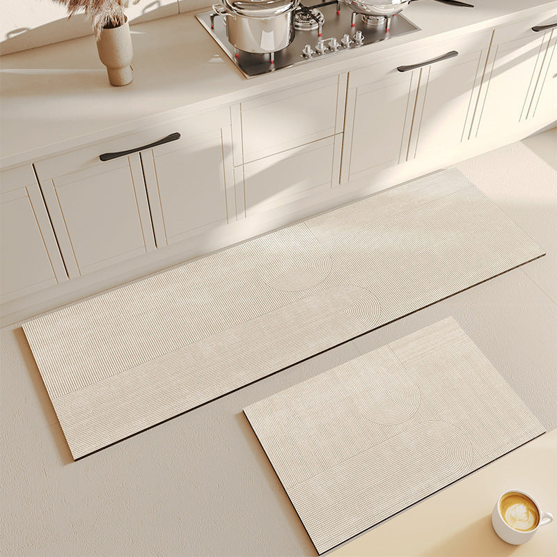 Stylish Geometric Kitchen Runner Mat