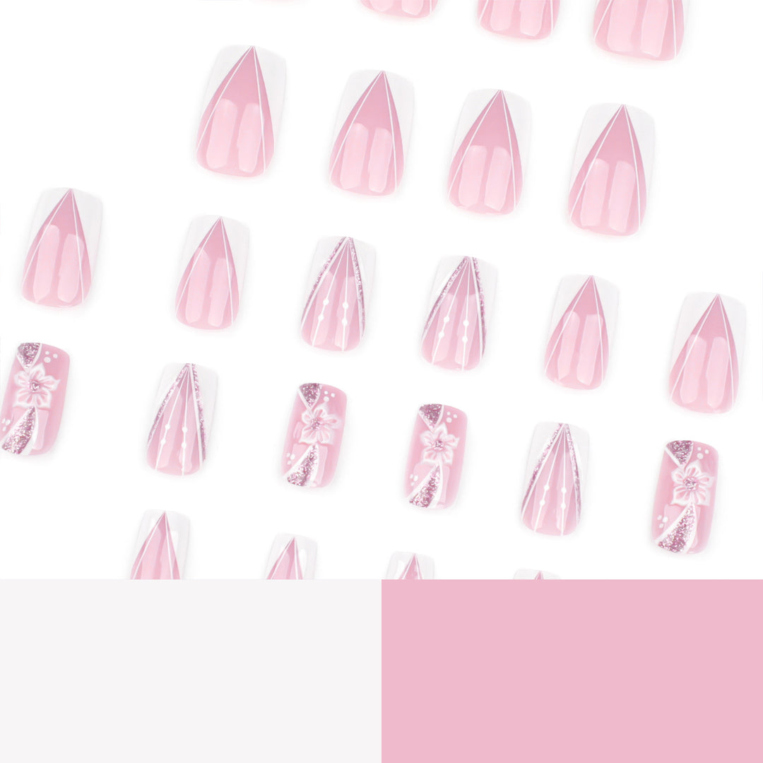 Artistic nail art with floral design Stornfield