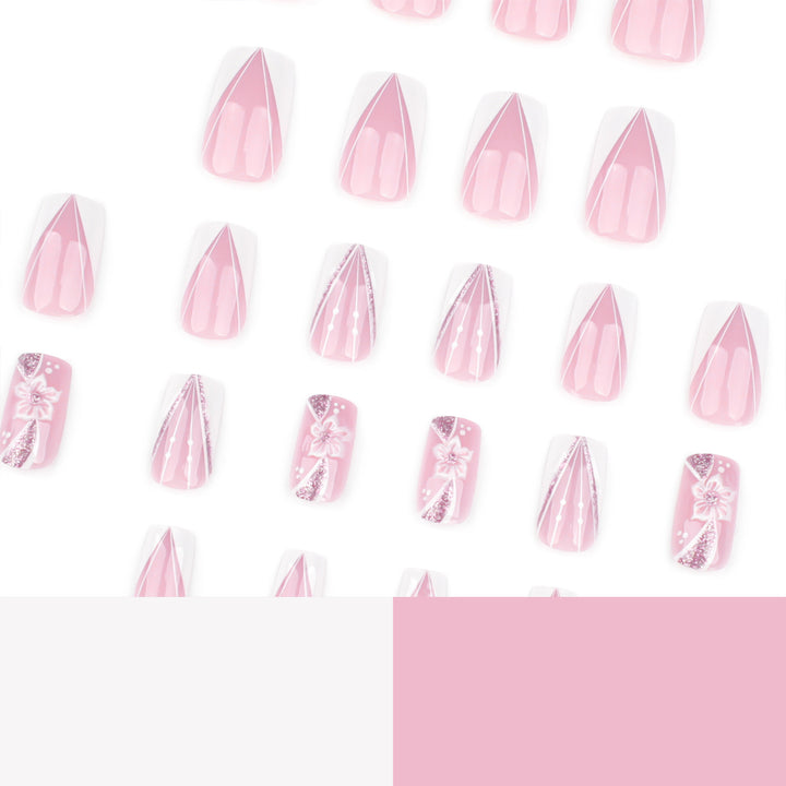 Artistic nail art with floral design Stornfield