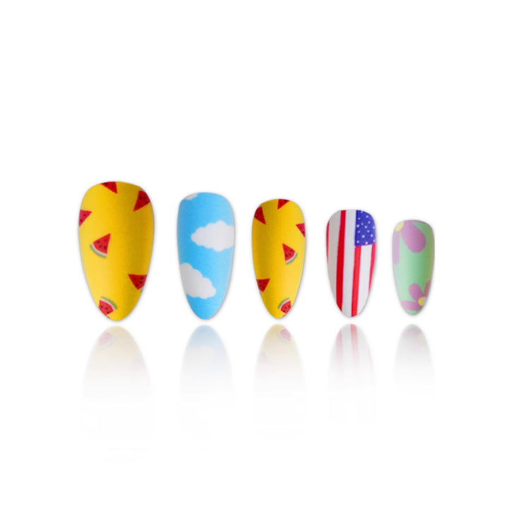 Creative Thematic Press-On Nail Set Stornfield