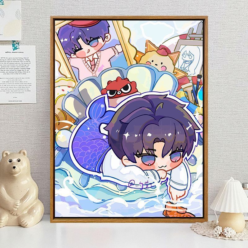 Cartoon-Themed Decorative Wall Art Stornfield