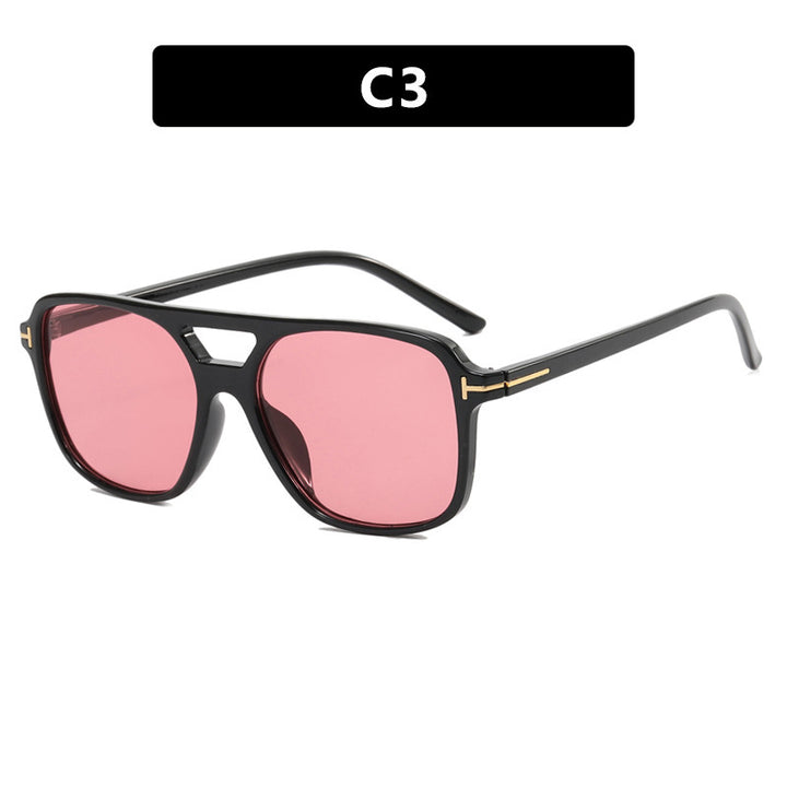 Ladies stylish sunglasses in modern rectangular design Stornfield