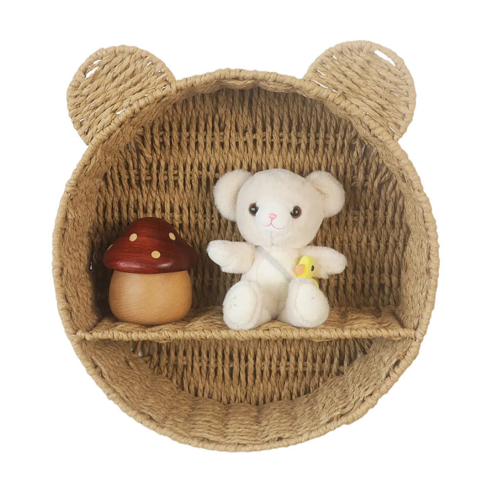 Creative wall shelf in bear design Stornfield