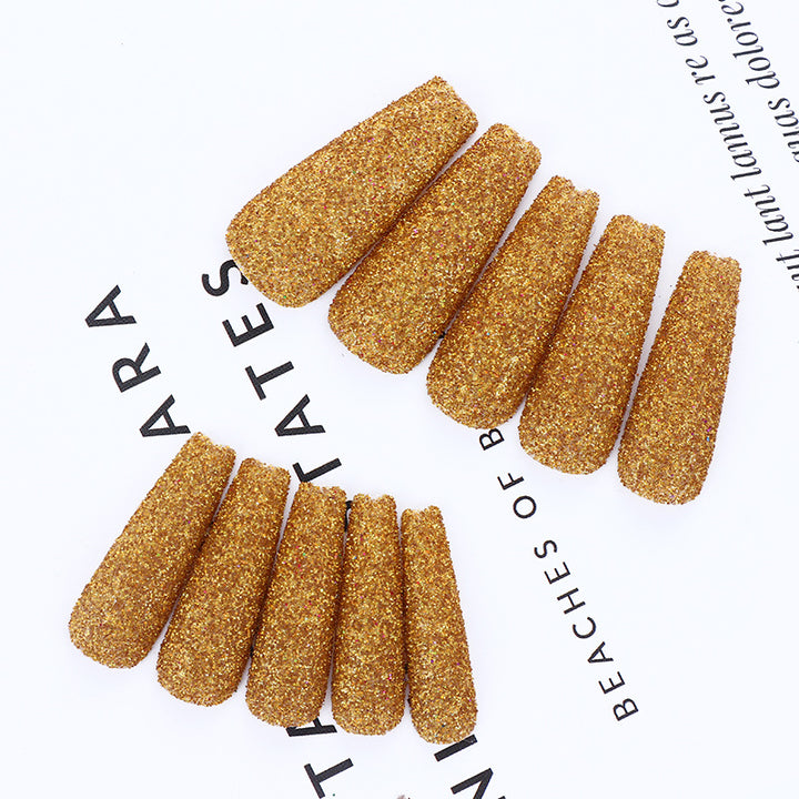 High-quality artificial nails with glitter effects Stornfield