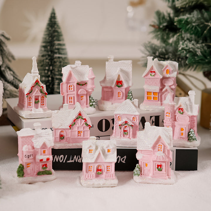 Illuminated Christmas village House Decor Stornfield