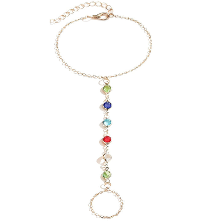 Colorful Gemstone Charm Bracelet Stornfield