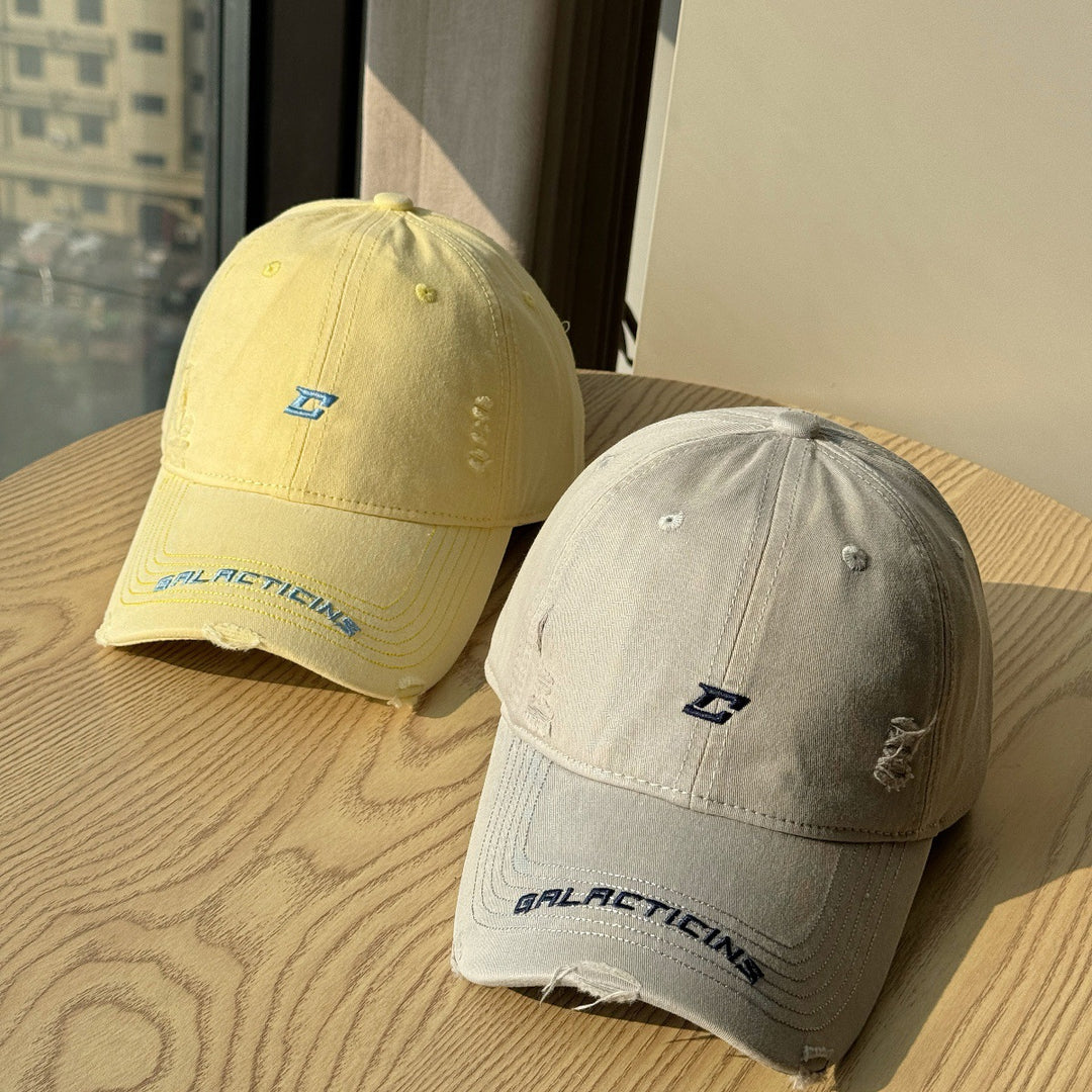 Men's Distressed Denim Baseball Cap Stornfield