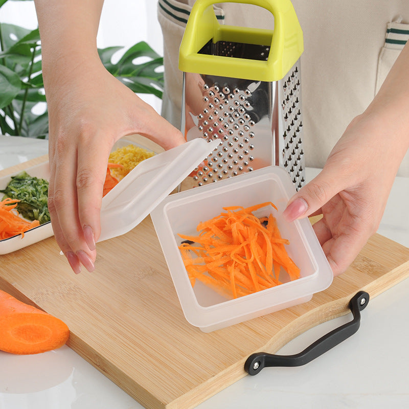 Multifunctional stainless steel kitchen grater with ergonomic handle Stornfield