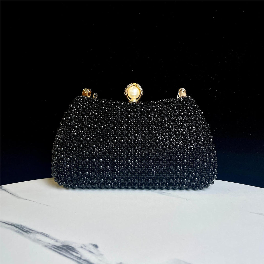 Pearl Beaded Evening Handbag